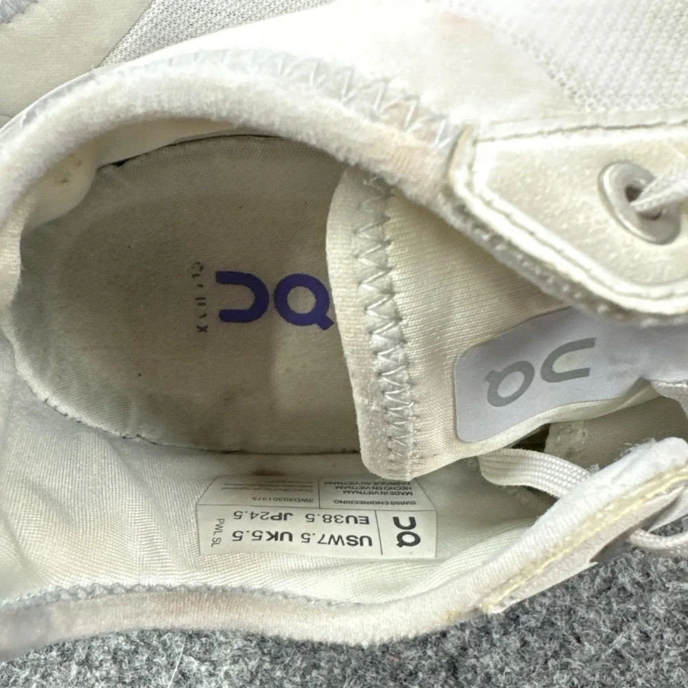 On CloudX Shoes Womens Size 7.5 White CloudTec Running Sneakers 3WD30301375